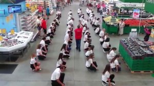 Флешмоб Ашан Беличи 2015