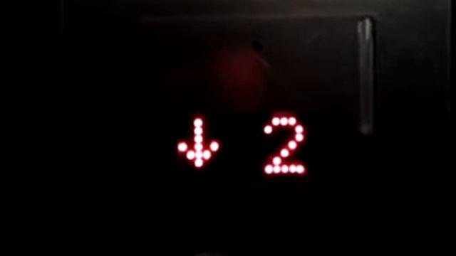 Schindler Traction Freight ( n°4 ) elevator @ La Part-Dieu Mall, Lyon, France смотреть онлайн