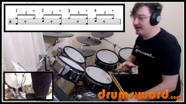  Shuffle Drum Beats  FREE Beginner Video Drum Lesson  How To Play DRUM BEAT
