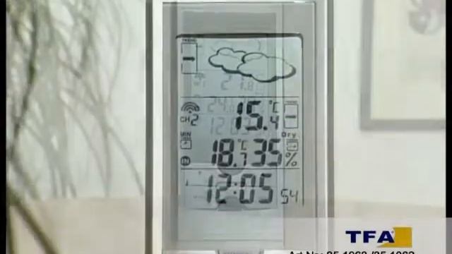 Produktvorstellung: Funk-Wetterstation TFA SIGMA (Artnr.: 830535) смотреть онлайн