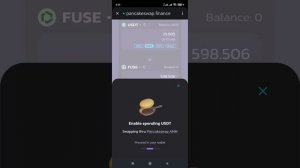 How to swap from USDT (bep20) to FUSE (bep20)