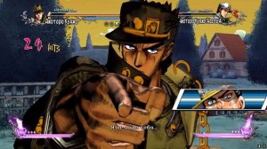 Куджо Джотаро VS Куджо Джотаро (4 часть)  (JoJo's Bizarre Adventure: All Star Battle R)