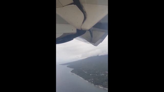 ASMR Relaxing Airplane Takeoff Overlooking Beautiful Camiguin Island Philippines HD