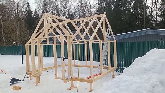 Каркас 3х4 деревянная теплица беседка хозблок смотреть онлайн