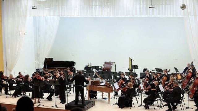 Г.Ф. Телеман. Концерт для двух альтов с оркестром (TWV 52:G3), дирижёр - Анатолий Рыбалко. смотреть онлайн