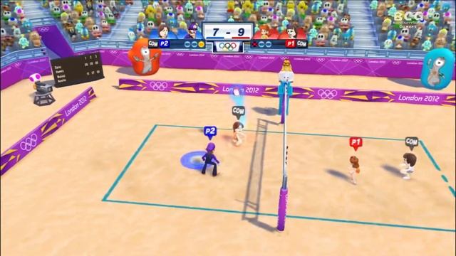 Mario Olympic Games 2021 - Beach Volleyball EP 35 - 2nd Rank Final 1 - Daisy VS Waluigi