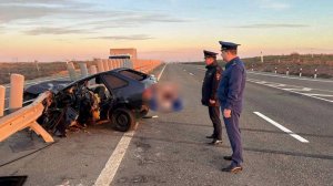 Три человека погибли и один пострадал в ДТП в Астраханской области