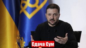 В сдаче Сум будет виноват Трамп, истерит Зеленский. Юрий Подоляка