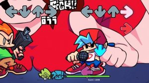 Friday Night Funkin but Girlfriend is HUGE AF