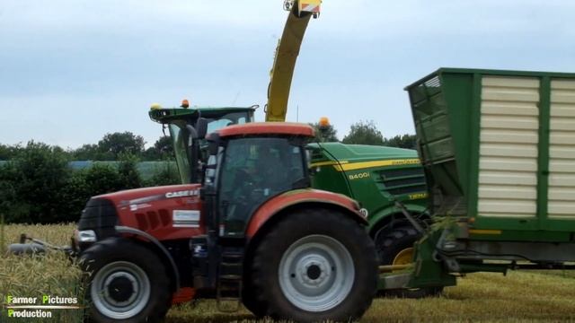 John Deere 8400i im GPS mit 2x Case Puma 160 & Fendt 818 смотреть онлайн