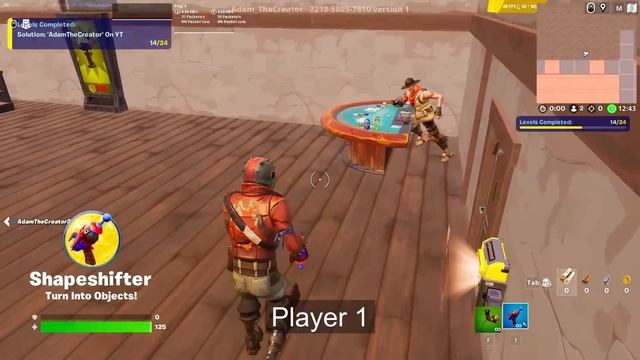 DUO HEROES ESCAPE ROOM TUTORIAL! (All Levels)🦸♀️🦸♂️| Code: 3219-5805-7610 смотреть онлайн