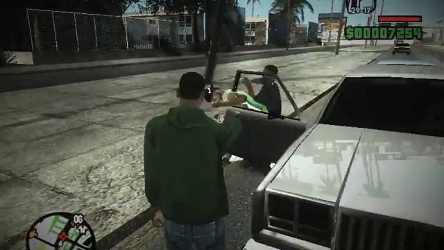 GTA SA New Grove Street Gang mod смотреть онлайн