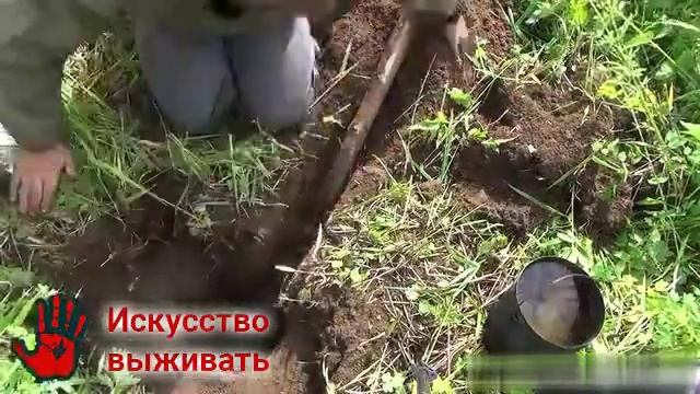 постройка земляной печи