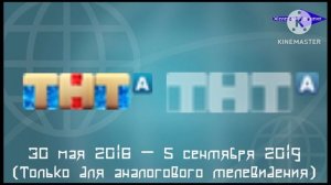 эволюция логотипов канала ТНТ