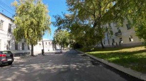 Поездка на велосипеде через президентский мост г.Ульяновска