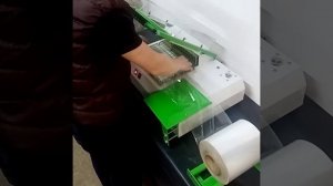 Видео работы термоусадочного упаковочного аппарата ТПЦ-200