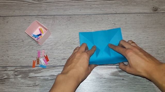 DIY: Paper Gift Box Origami. How To Make Paper Mini Box.
