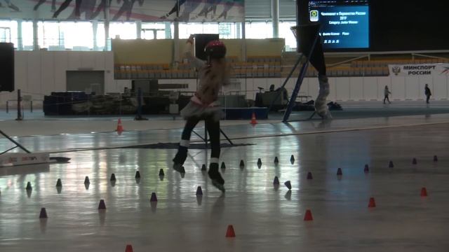 10 Russian championship junior women freestyle classic Arefyeva Kseniya 10 place смотреть онлайн