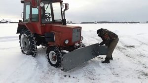 Бульдозер. Трактор Т-25 // Russian Tractor