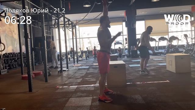 CrossFit Games 2021,open 21.2 (masters 35-39),13:43, Polyakov Yuriy смотреть онлайн