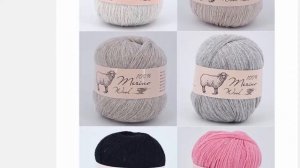 100%  Шерстяная пряжа для ручного вязания из мериносовой шерсти