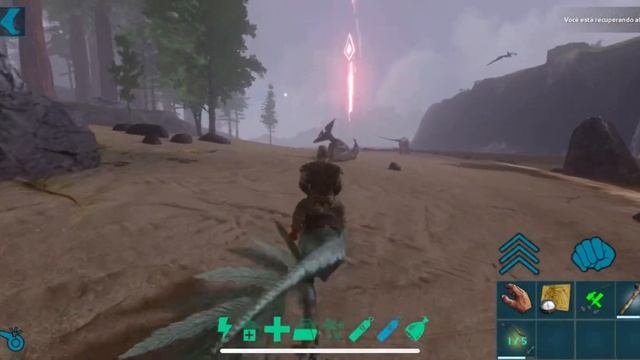 ARKpve - domando pteranodon #3 - Ark mobile