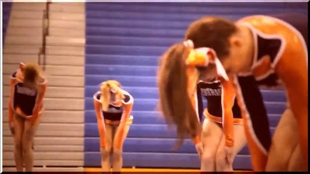 Прогон программы перед соревнованиями по черлидингу. смотреть онлайн