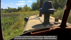 Работа на ДТ-75 с культиватором