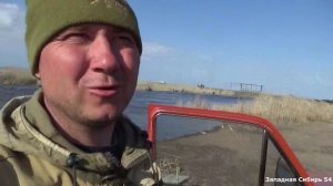 Рыбалка на подъёмник. Поймали крупных карасей.