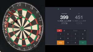 KING OF DARTS - MEDIUM/HARD LEVEL - 1 LEG OF 1001