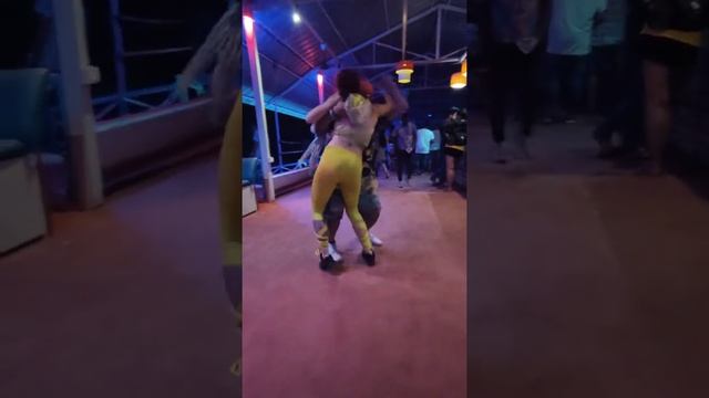 Devroop Sharma and Crazy Atina dancing Bachata