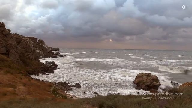 წვიმის ხმები, ზღვის ტალღები, ქარი. & Звуки дождя, Морские волны, ветер. (SS MUSIC TV) смотреть онлайн