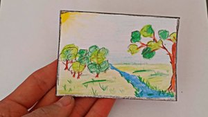 Как легко нарисовать Лес / Как нарисовать Лес карандашом / как нарисовать Лес и деревья, природу