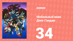 Мобильный воин Джи-Гандам 34 серия (аниме-сериал, 1994)
