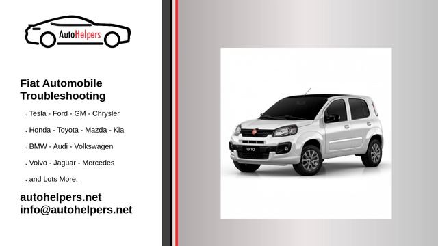 Fiat Automobile Troubleshooting