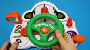 Музыкальный Детский Руль Baby Steer Driving Fun Обзор Игрушки Musical Steering Wheel Review Toy