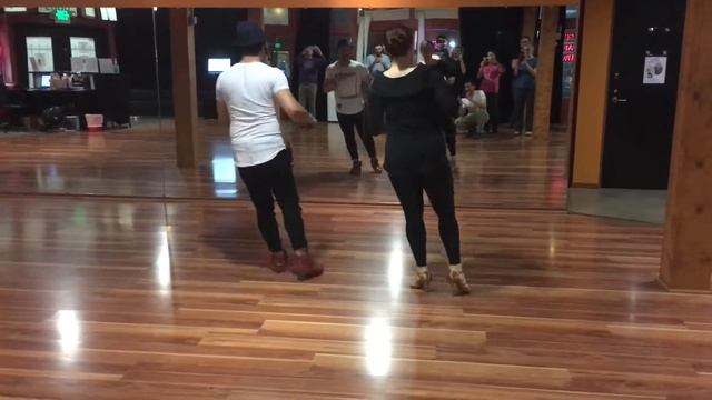 Salsa II w Victor FOOTWORK - Salsa n Seattle 4.18.2019