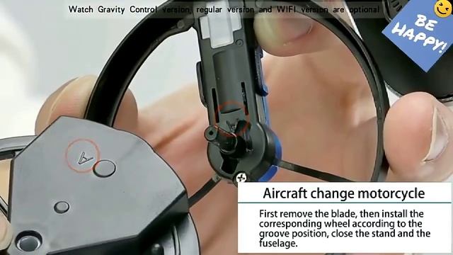 Motor Bike Transformer Racing rc Quadcopter Kid Wristwatch Flying Drone 2 In 1 Remote Control смотреть онлайн