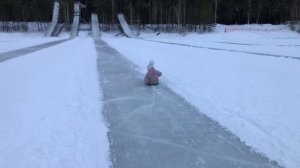 Ледяные горки в Боровом, Тюмень