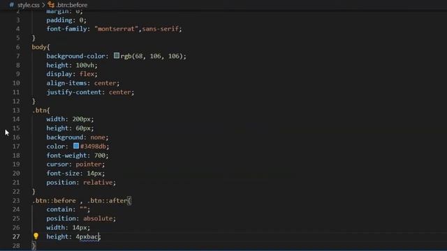How to create button hover effect | Source Code 😎