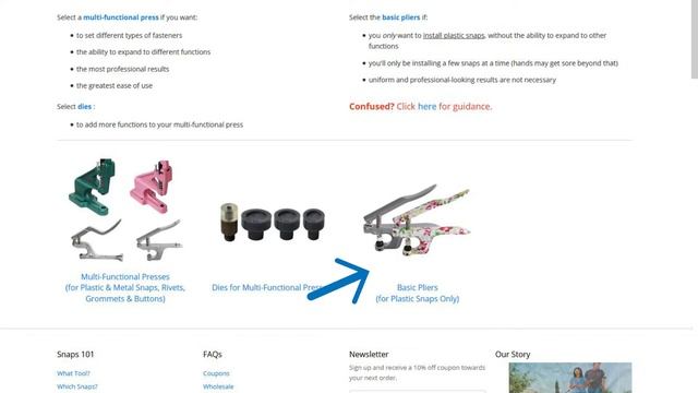 Pinza per bottoni a pressione Crelando della LIDL, perché è migliore di altre