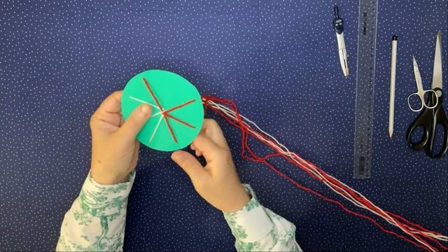 DIY 🧶 7 Strand Round Braid 🧵 Круглий шнур із 7 ниток