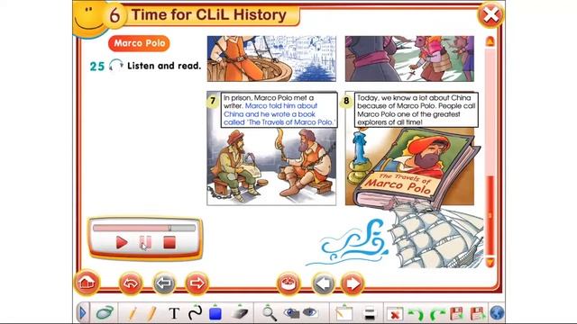 Smiles 3. Module 6. Marco Polo listening смотреть онлайн