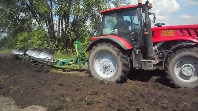 Belarus 3022 DC пахота 2013 смотреть онлайн