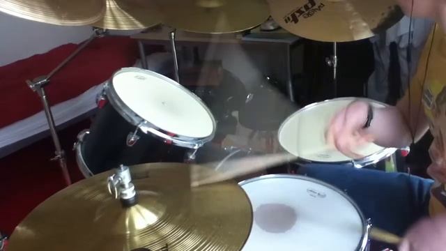 Drum Cover Of Over The Hills and Far Away by Led Zeppelin смотреть онлайн