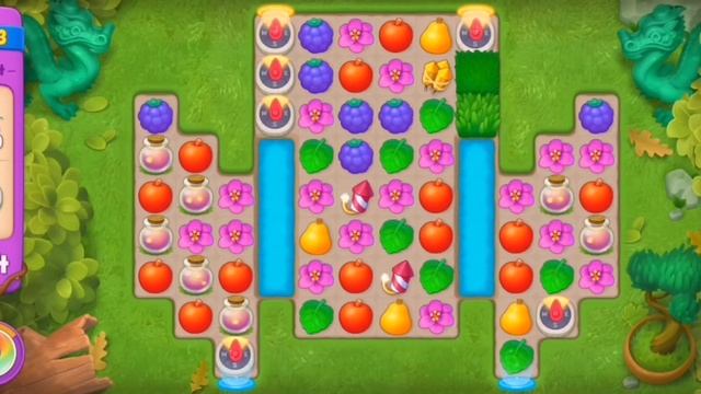 Прохождение Gardenscapes уровень 3434 | без бустеров смотреть онлайн