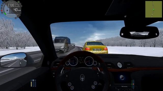 City Car Driving – Maserati GranTurismo смотреть онлайн