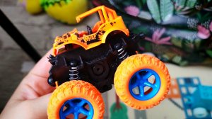 играем в детские машинки, детские игры