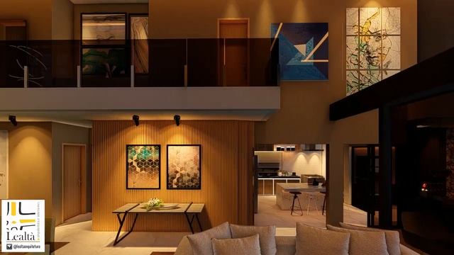 Residência L|M - Casa Duplex Moderna de Alto Padrão - Alphaville Ceará Terras 2 - Lealtà Arquitetur смотреть онлайн