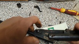 Пневматическая винтовка ПСРМ 1963 года, реставрация продолжается, фильм второй..